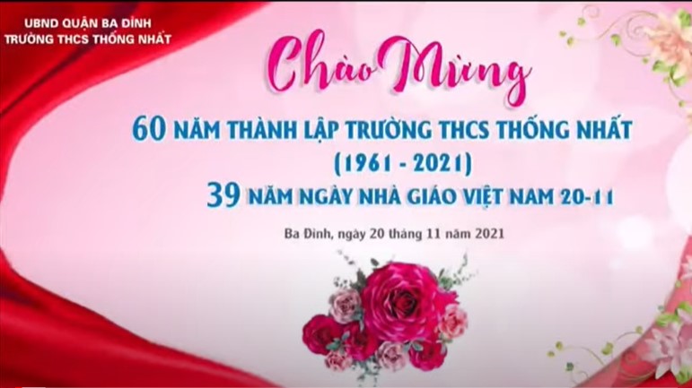 Kỉ niệm ngày Nhà giáo Việt Nam 20/11/2021